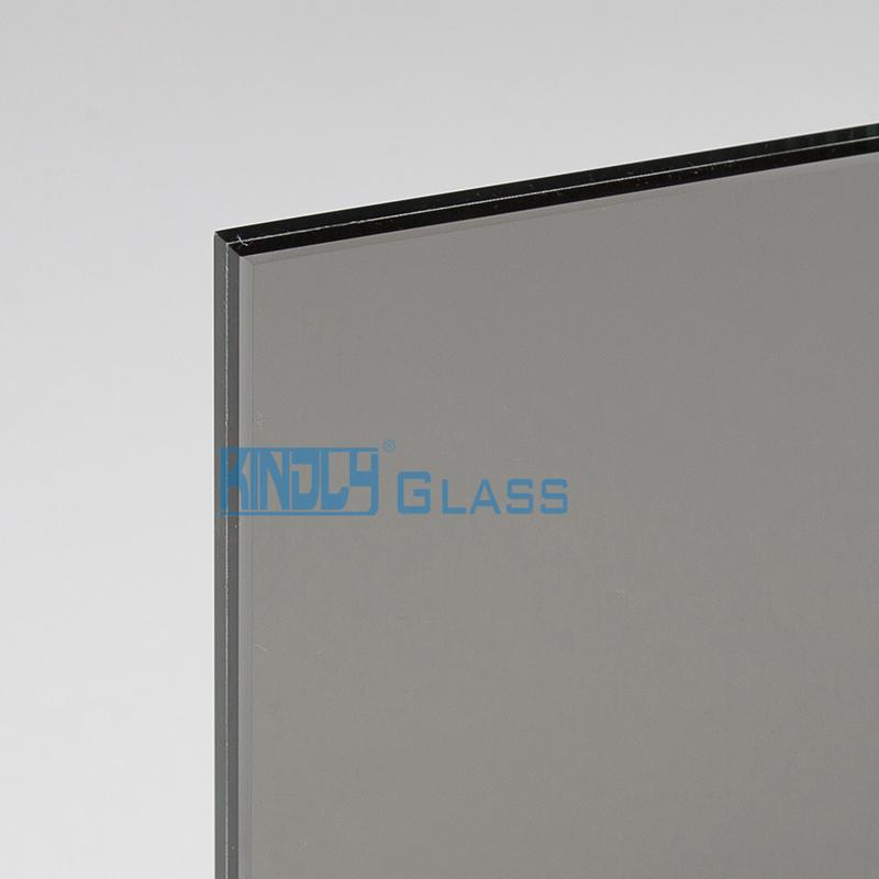 55.1 Dark Grey Ref. Clear Laminated Glass 